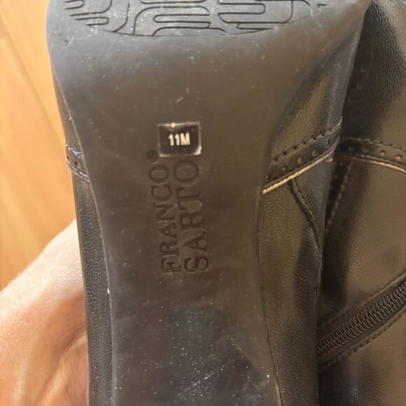 Franco Sarto side zip booties size 11 - Picture 7 of 7